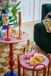 Bloomingville Декоративен свещник Bloomingville Rory 18 / 14 cm (2 броя) (82062927)