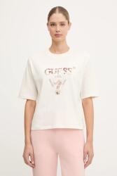 Guess pamut póló AURLIE bézs, V4YI06 I3Z14 - bézs S