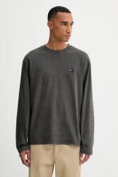 Tommy Hilfiger pamut hosszúujjú szürke, mintás, DM0DM21976 - szürke S