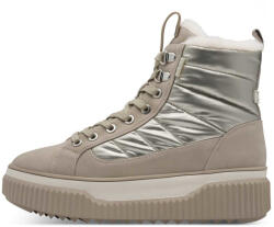 Tamaris 1-26277-45-179 Női téli bokacsizma pezsgő színben 37