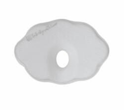 KikkaBoo párna - laposfejűség elleni memóriahabos ergonomikus Airknit - felhő szürke
