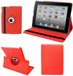 Apple iPad Air 13 (2024 / 2025), mappa tok, elforgatható (360°), piros - tok-shop