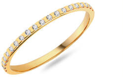  Női karikagyűrű gyémántokkal 1, 2 mm IZKR022-F-BR