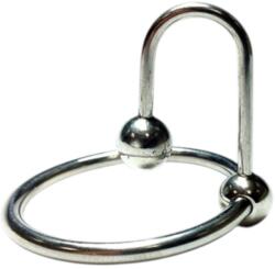  Rouge - gömbös, rozsdamentes acél dilátor (ezüst) - erotikashow