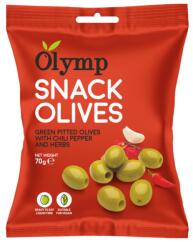 Olymp Green маслини без костилка с лют пипер и билки 70гр