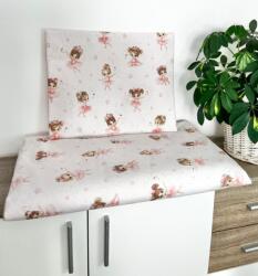  2 részes ágynemű szett ovis méretben - Rózsaszín balerina