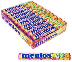 Mentos Ментос Фрут Дъвчащи бонбони с плодове 38 г 40 бр