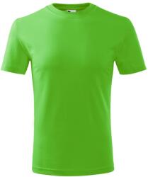 MALFINI Classic New Gyermek póló - Apple green | 134 cm (8 éves) (1359210)