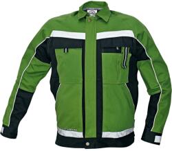 CERVA Munkaruha felső STANMORE - Zöld / fekete | 62 (0301003718062)