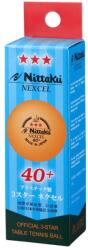 Nittaku Nexcel 3-Star 40+ pingponglabda (3 db/doboz) (550823)