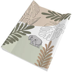 Bergon Puha vállas pelenkázó lap 50x80cm -Mintás elefánt