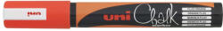 uni Krétamarker folyékony 1, 8-2, 5mm, Uni-Posca PWE-5M fluor narancs (2UPWE5MFLN) - nyomtass-olcson