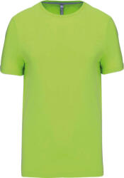 Kariban Férfi jersey rövid ujjú póló, Kariban KA356, Lime-4XL (ka356li-4xl)