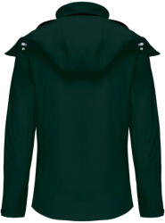 Kariban Női kapucnis softshell dzseki, Kariban KA414, Bottle Green-3XL (ka414bg-3xl)