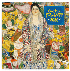 Realsystem Falinaptár képes lemeznaptár 300x300mm, Gustav Klimt Realsystem 2026 (52051) - irodaszerpiac