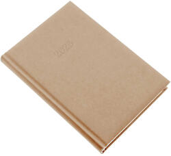 Realsystem Határidőnapló Standard A/5, napi fehér lapokkal drapp Realsystem 2026 (51874) - irodaszerpiac