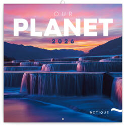 Realsystem Falinaptár képes lemeznaptár 300x300mm, Our Planet Realsystem 2026 (6097-OP) - iroda-ellatas