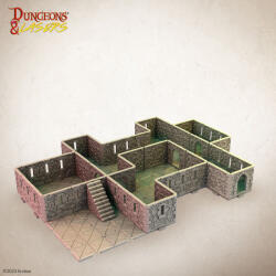 Archon Studio Dungeons & Lasers Starter Set: GRAND STRONGHOLD (DNL0054)
