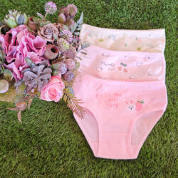 Aura Via Kislány bugyi mintás 3db/cs 4-6 év 97524