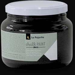  LA PAJARITA Black - Bársonyfekete Krétafesték (500 ml)