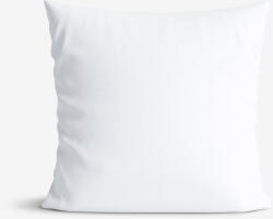 Goldea față de pernă decorativă luca - albă 50 x 50 cm