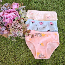 Aura Via Kislány bugyi mintás 3db/cs 10-12 év 97520