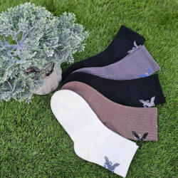 Aura Via Fiú sportos pamut zokni szett saroknál mintás - 5 pár/cs 32-35 97565