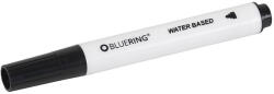 BLUERING Flipchart marker rostirón vizes kerek végű 3mm, Bluering® fekete (JJ20572B) - officefirst
