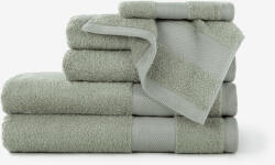 Goldea bambuszszálas törölköző és fürdőlepedő - zsálya színű 30 x 50 cm