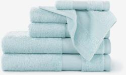 Goldea bambuszszálas törölköző és fürdőlepedő - égszínkék 70 x 140 cm