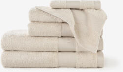 Goldea bambuszszálas törölköző és fürdőlepedő - natúr színű 50 x 100 cm