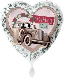 Premioloon Balon folie - Wedding day 43 cm
