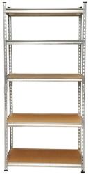 Breckner Germany Raft depozitare, metalic, 5 polite, 120 kg, 90x30x180 cm, Breckner Germany (BK78317) - artool Raft