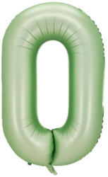  0 szám pisztácia zöld lufi