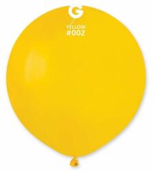 Sárga pasztel latex lufi 48 cm - partyzunk