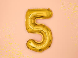  5 szám arany kis lufi - partyzunk