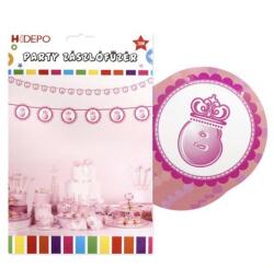  Hercegnős szülinapi zászlófüzér