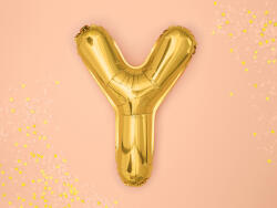  Y betű arany lufi