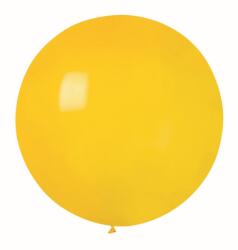 Latex nagy gömb sárga lufi - partyzunk