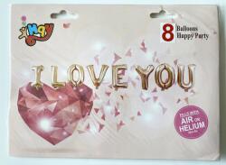 Szerelmes lufi felirat