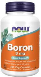 NOW NOW Boron 3mg, 250 Veg Capsules - fitnesdobavki - 31,10 лв
