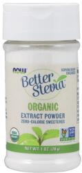 NOW NOW Better Stevia Extract Powder Organic, 28 Grams - fitnesdobavki - 23,27 лв