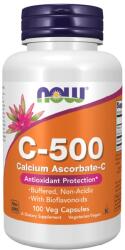 NOW NOW Vitamin C-500 Calcium Ascorbate-C, 100 Capsules - fitnesdobavki - 21,32 лв