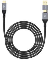 ORICO Cablu de date Orico ACC40-10-BK, USB-C male - USB-C male, 1m, Black (ACC40-10-BK) - laptopaid