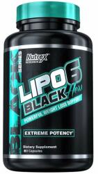 Nutrex Lipo 6 Black Hers Extreme Potency Black Series, 60 Caps