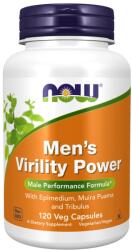 NOW NOW Mens Virility Power, 120 Veg Capsules