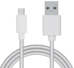 Spacer Cablu de date Spacer SPDC-MICRO-PVC-W-1.8, USB - microUSB, 1.8m, White (SPDC-MICRO-PVC-W-1.8) - laptopaid
