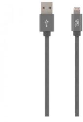 T'nB Cablu de date TnB CBLIGHT5SG, USB - Lightning, 2m, Grey (CBLIGHT5SG) - laptopaid