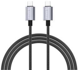 ORICO Cablu de date Orico GQA60-20-BK, USB-C male - USB-C male, 1.5m, Black (GQA60-20-BK) - laptopaid