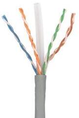  Cablu U/UTP cat. 6, manta PVC, Euroclass Eca, Cupru, pret/metru (CAA-00302) - laptopaid